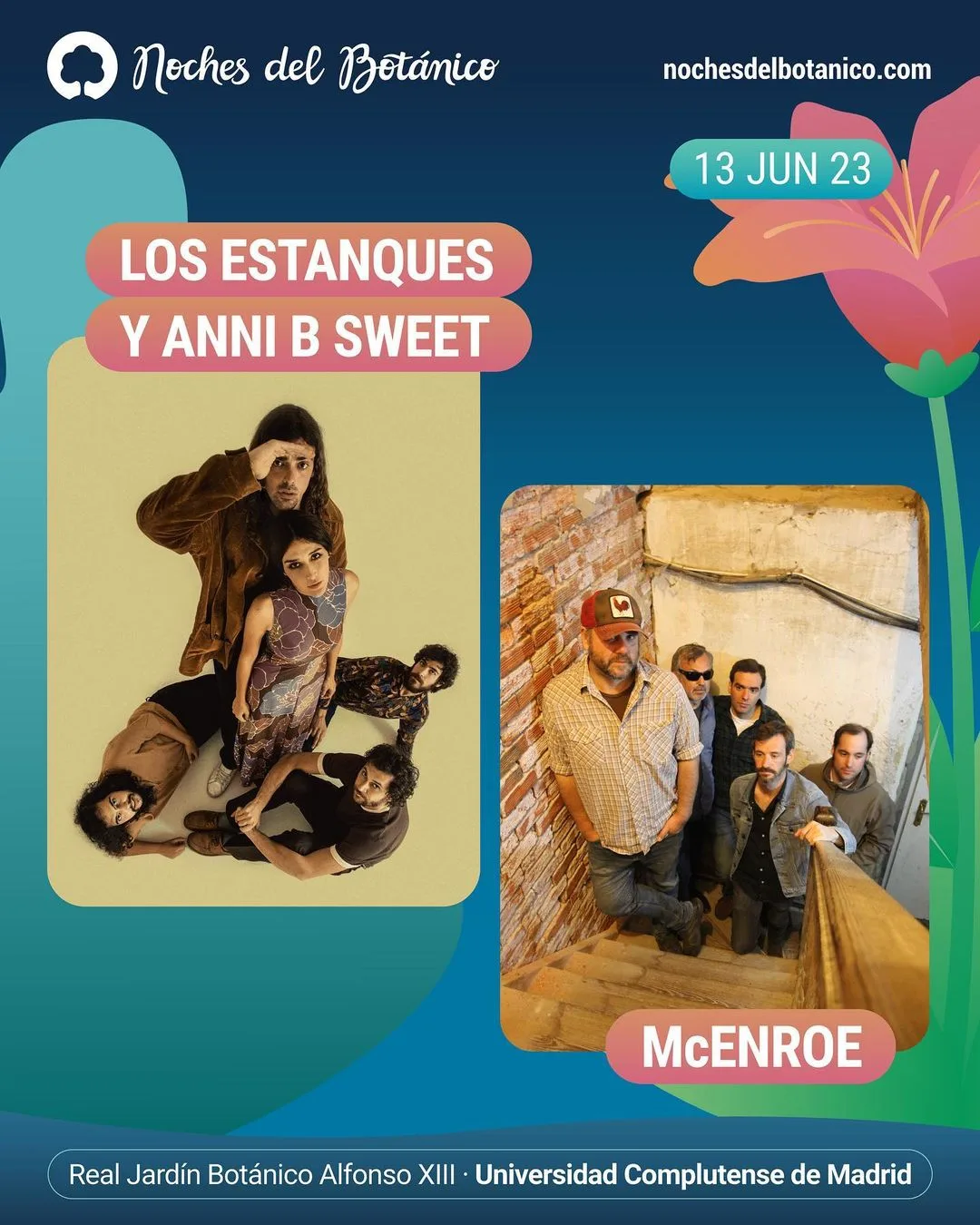 13/06/2023 - Los Estanques y Anni B Sweet - McEnroe