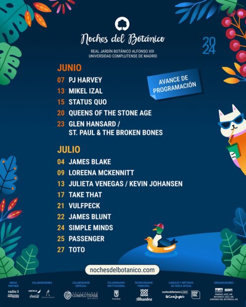 Noches del Botánico 2024
