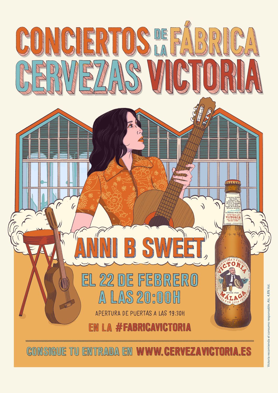 22/02/2024 - Anni B Sweet en La Fábrica de Cervezas Victoria